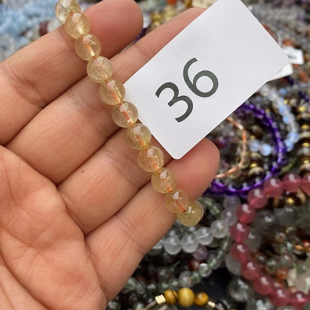 水晶手链未镶嵌手链