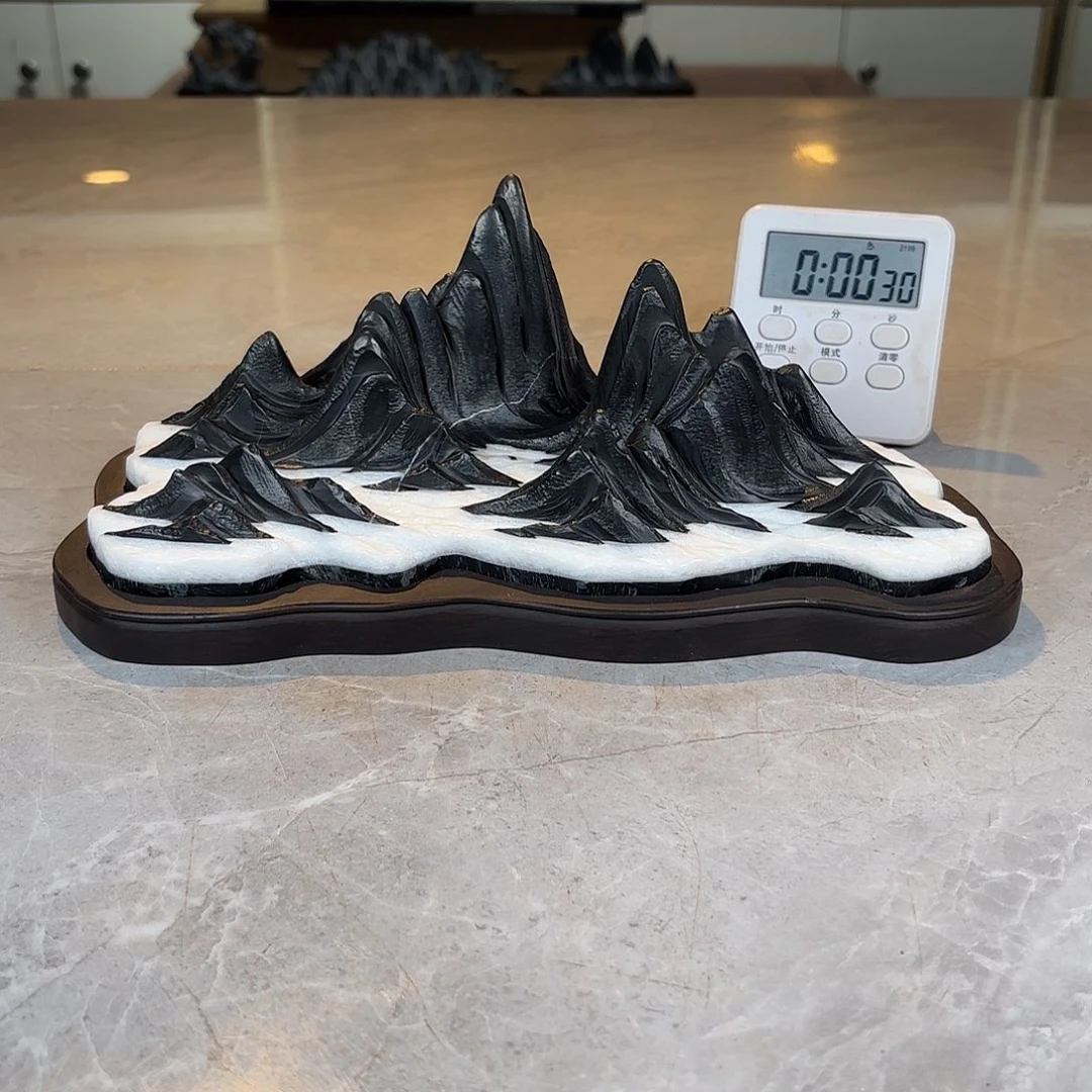 手***9灵璧石手工雕刻奇石摆件