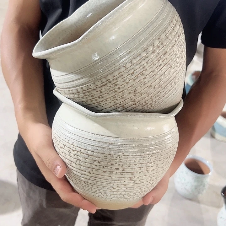 紫砂花盆高20口18福利