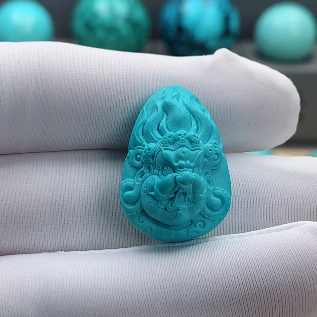 未镶嵌绿松石精品