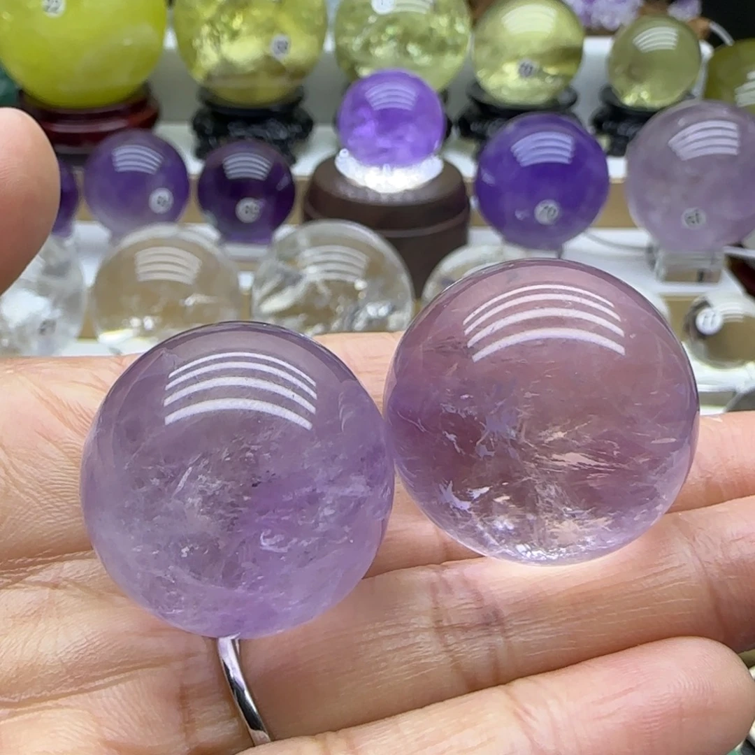 珠宝半成品水晶未镶嵌29mm