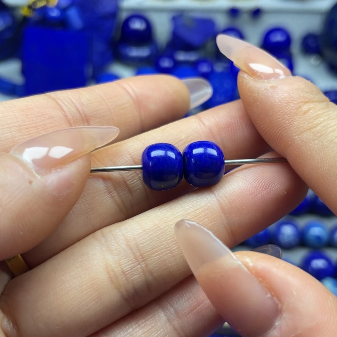 青金石9+老型珠未镶嵌龙*懋