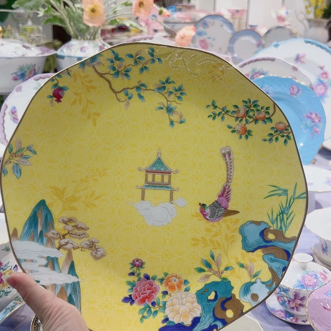 【闪购商品】骨瓷10.5寸平盘