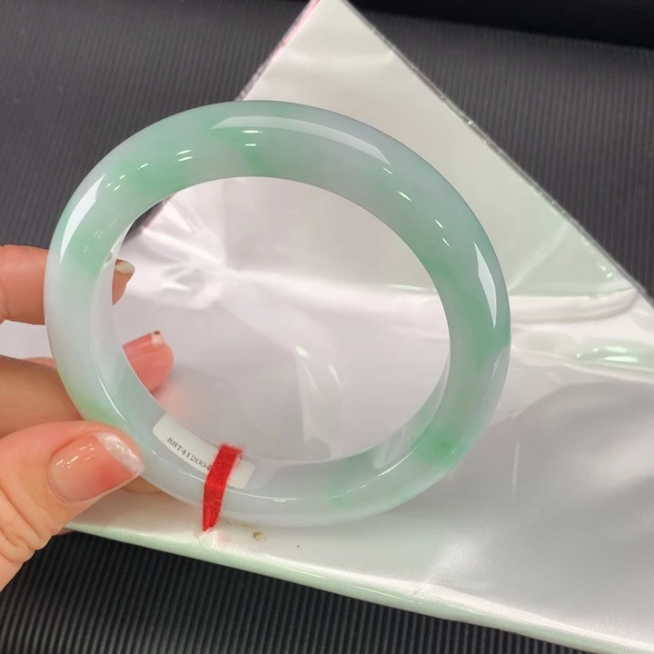未镶嵌手镯翡翠正圈60