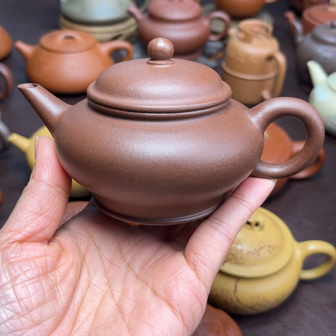 茶壶紫砂手工制作原矿紫砂