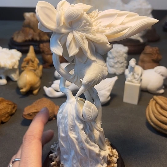 泰***衡鹿骨手串/手链鹿角荷花香炉摆件