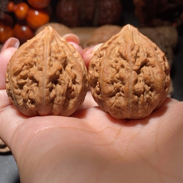 把件文玩核桃东北楸子小雪225