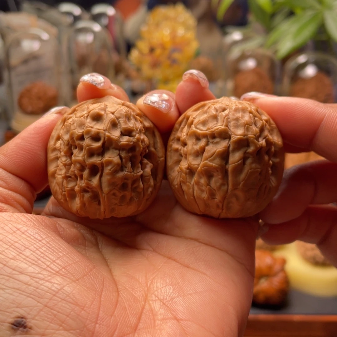 把件文玩核桃甲骨文