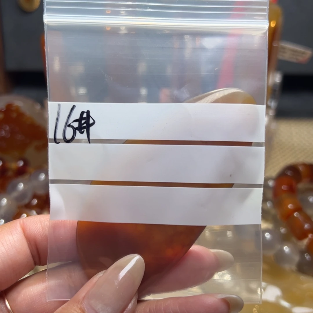 玛瑙/玉髓颈饰合金老*16