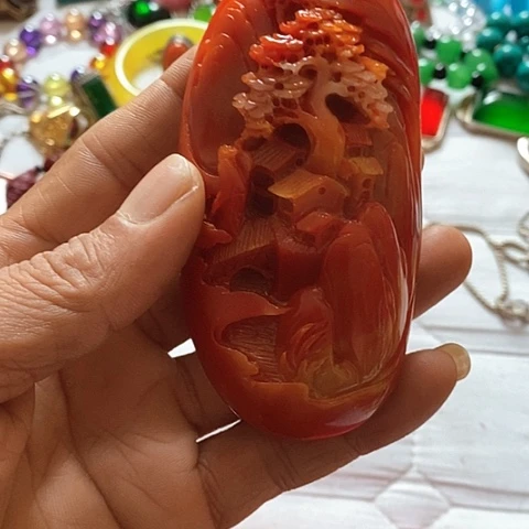 瓷片瓷器紫砂壶摆件