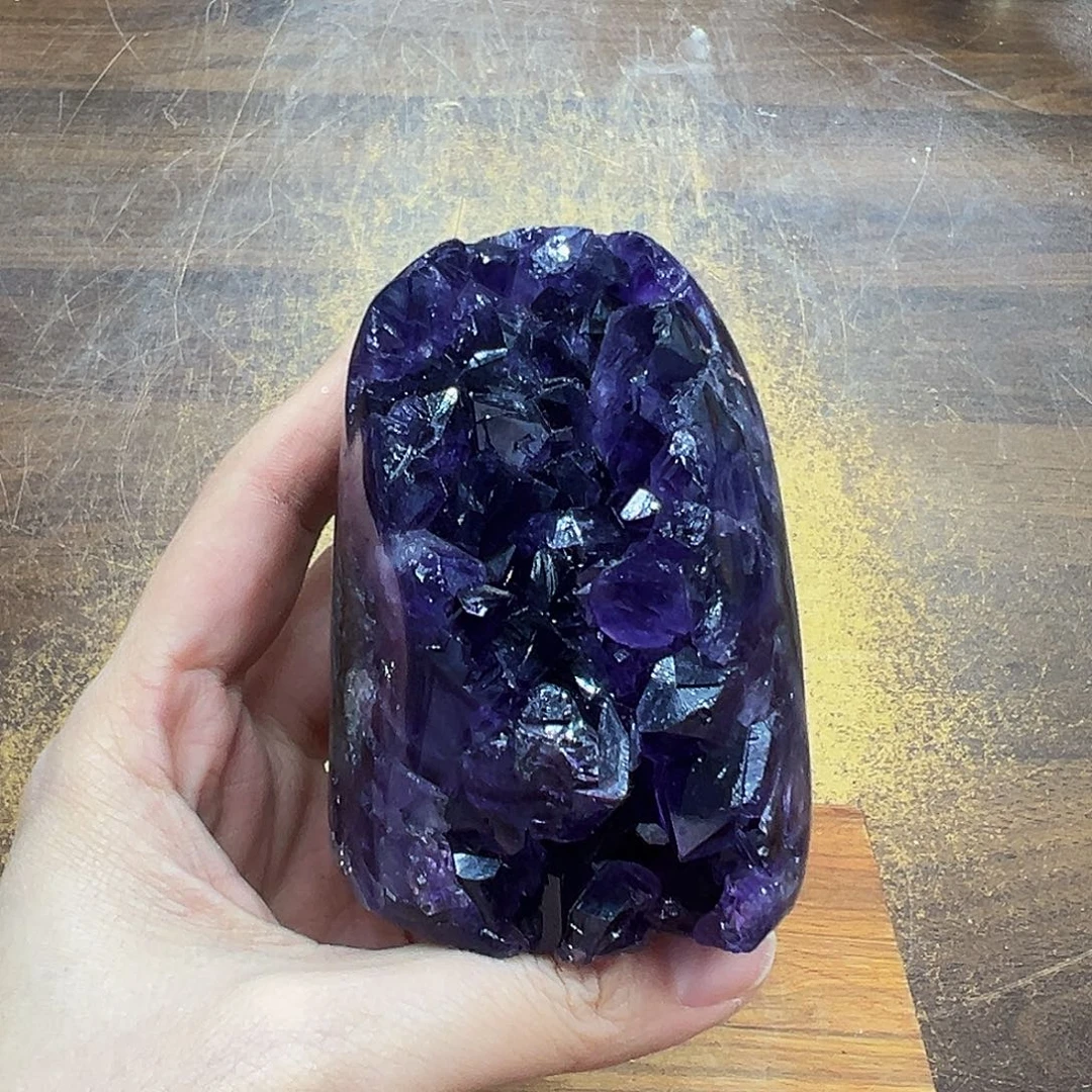 紫晶摆件未镶嵌晶体