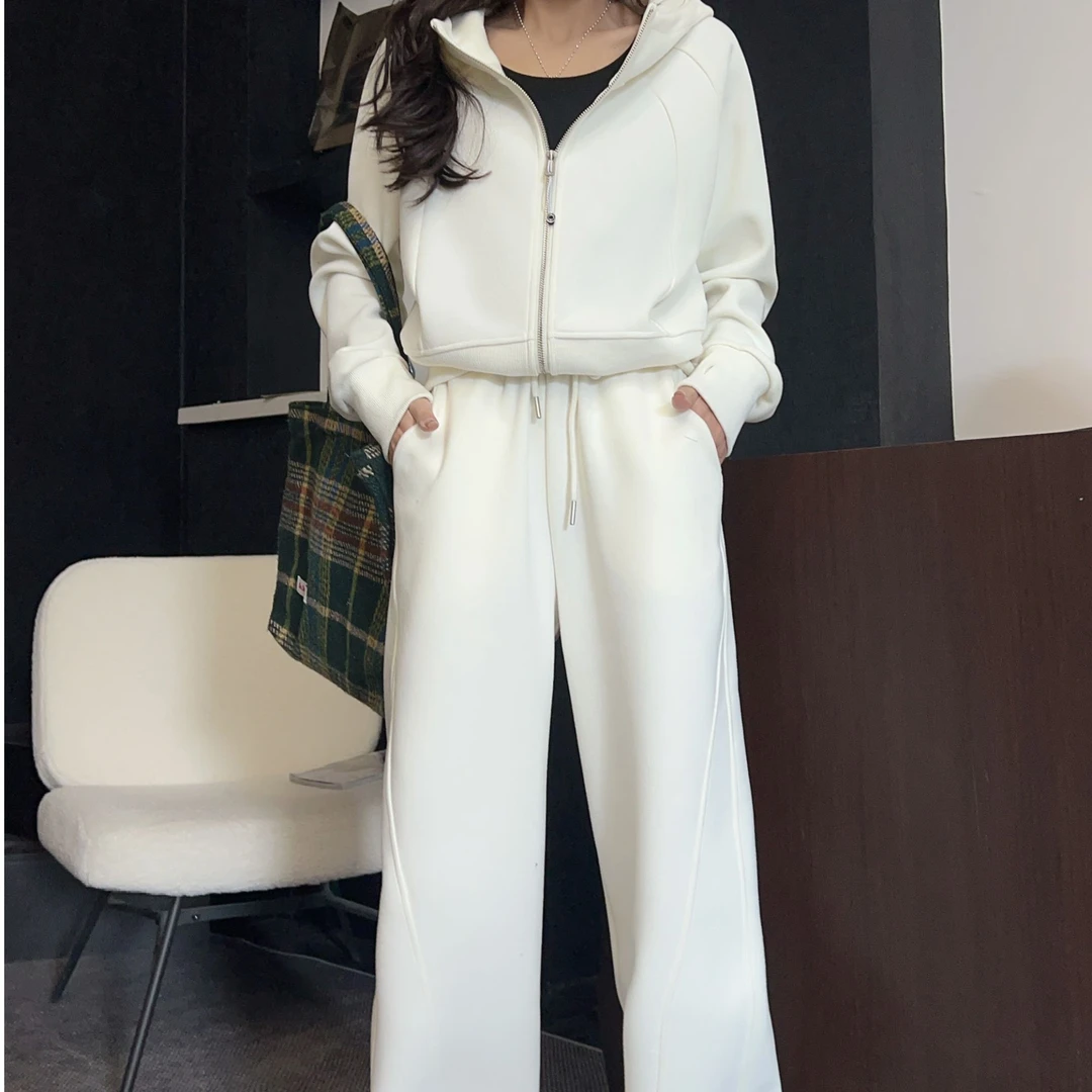 【2025设计感】-春季新款-简约-时尚-显瘦-韩版-休闲-运动套装2501