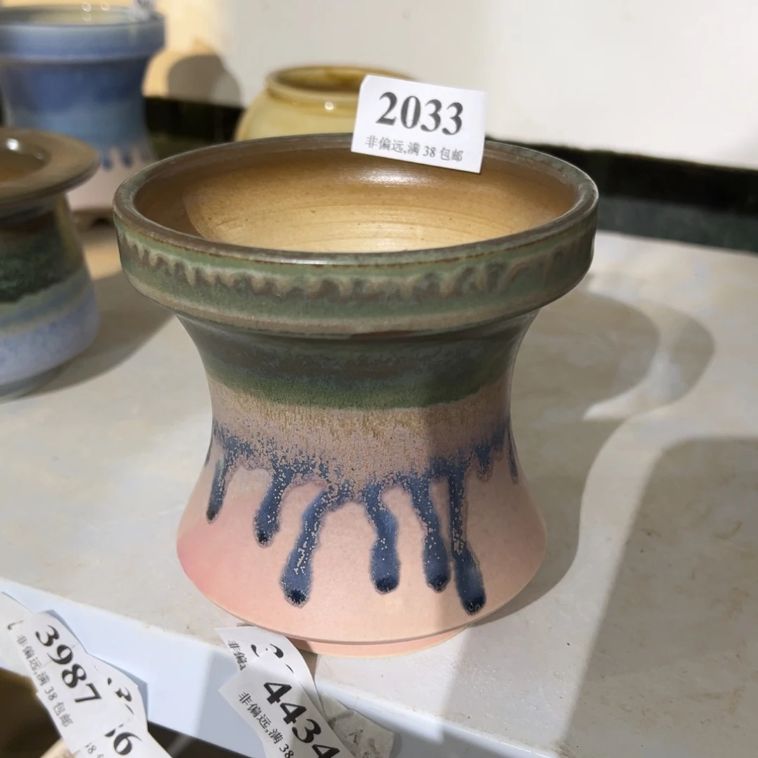 口10高11 手工花盆满30包邮