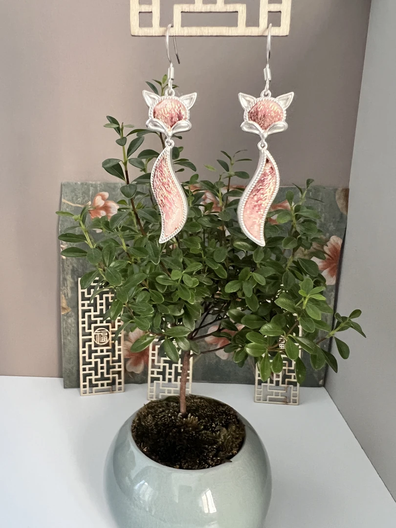 民族风手工艺耳环（拍下备注颜色）