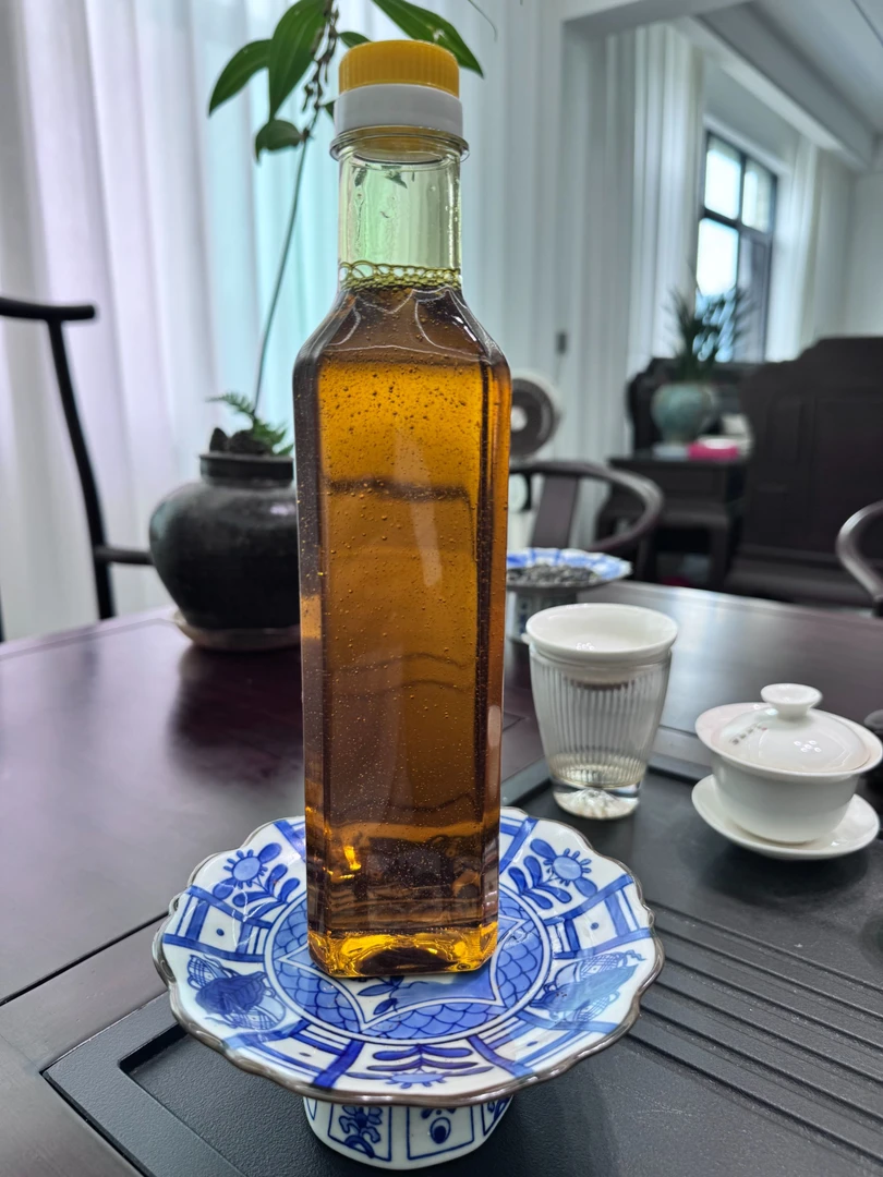 金作诚鲜榨浓香一级菜籽油500ML食用油纯正江西农家自榨油
