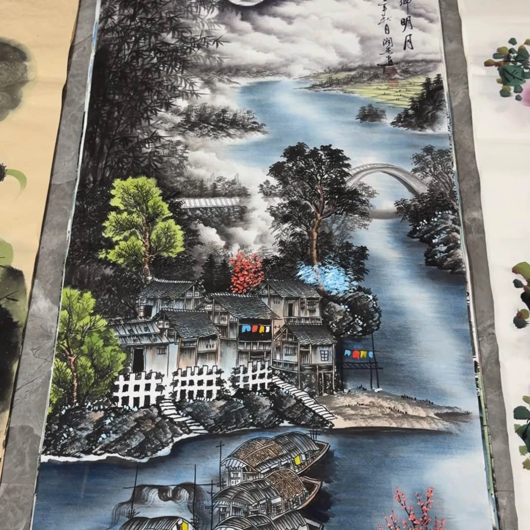 国画会娟艺术馆直播间