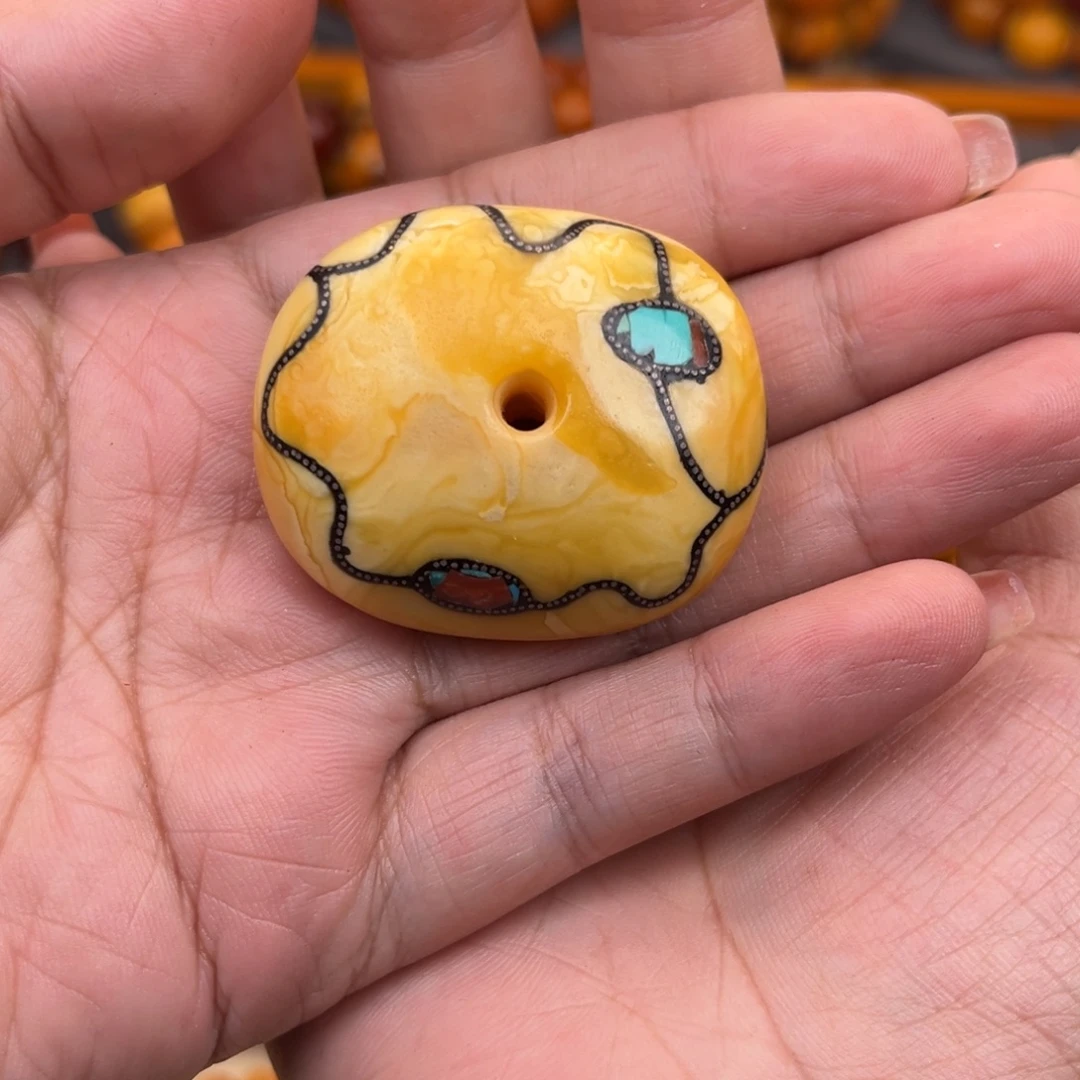 蜜蜡未镶嵌裸石蜜蜡W