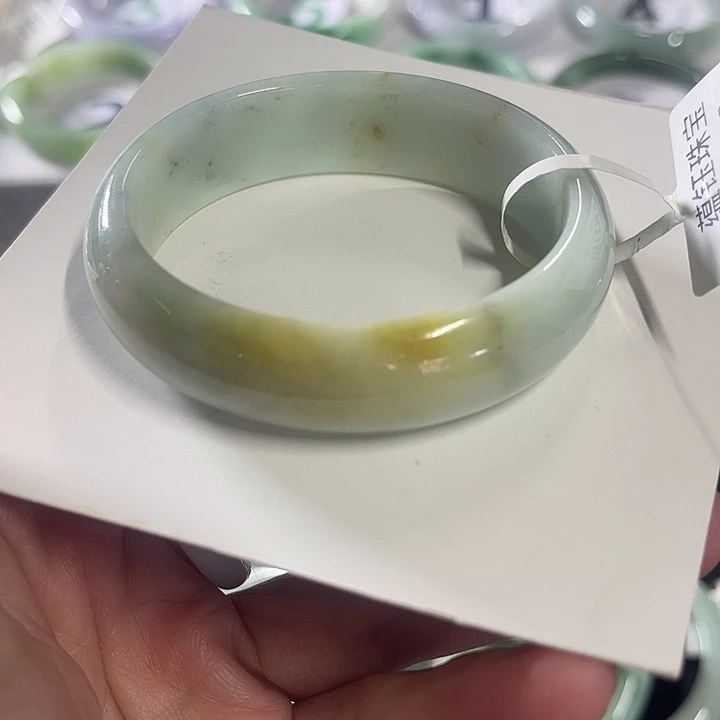 翡翠未镶嵌手镯纯天然缅甸翡翠手镯