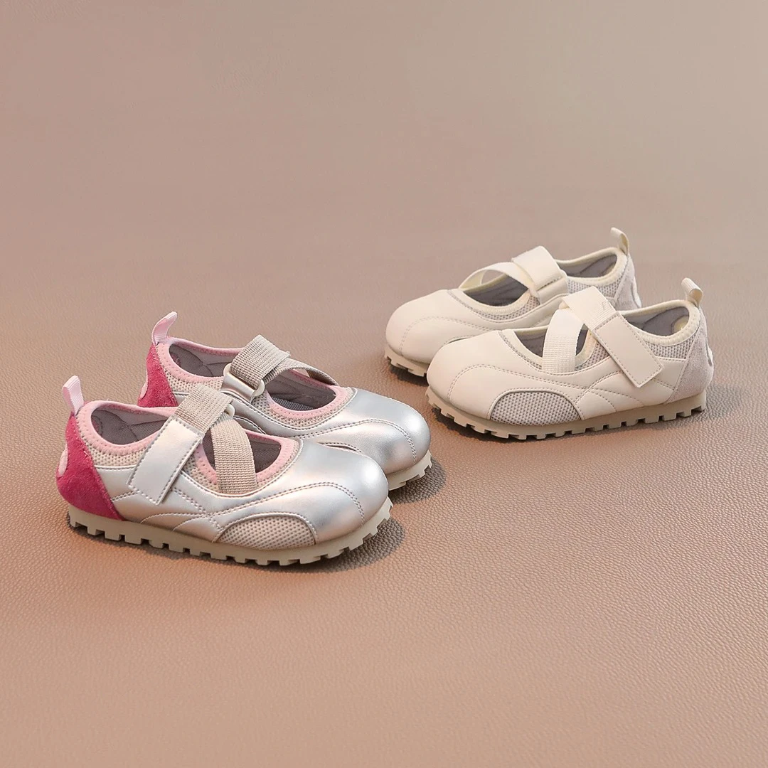 牧童女童鞋子儿童运动板鞋2025年春秋季新款休闲软泡芙德训鞋轻便