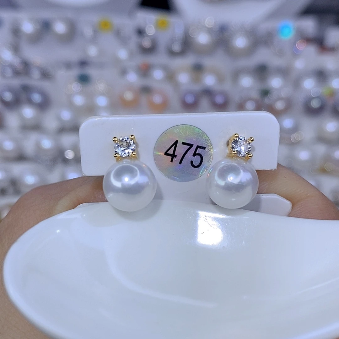 耳饰未镶嵌淡水珍珠