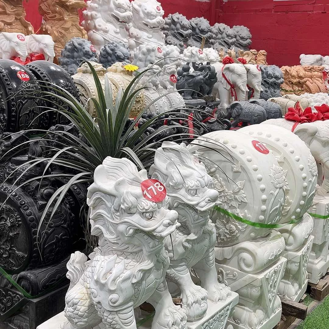 石材汉白玉麒麟30