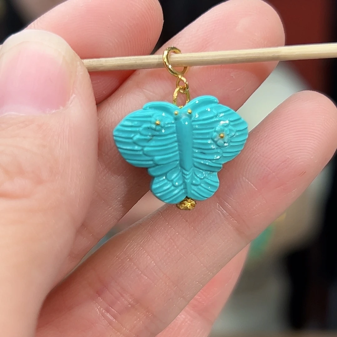 绿松石珠宝奇石未镶嵌