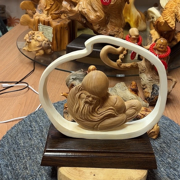 太行崖柏陈化摆件