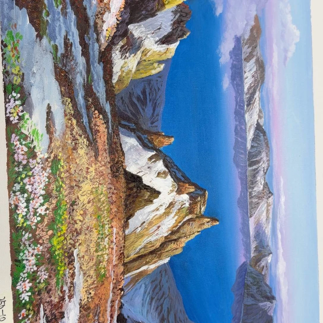 油画在我看来我就是一