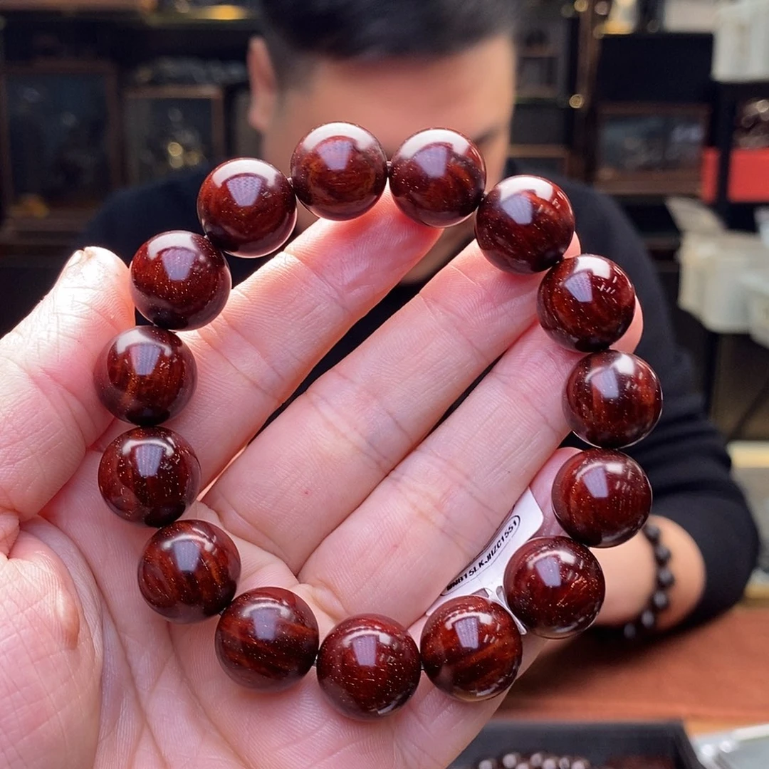 艳***明手串/手链檀香紫檀（小叶紫檀）15