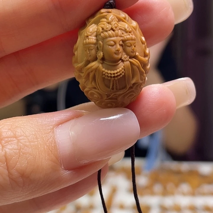 橄榄核吊坠橄榄核
