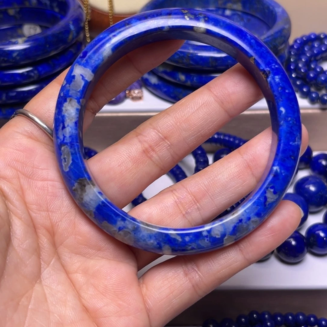 青金石手镯未镶嵌꧁****꧂手镯60m m