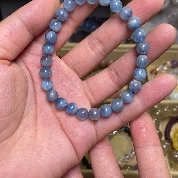 海蓝宝石手串未镶嵌