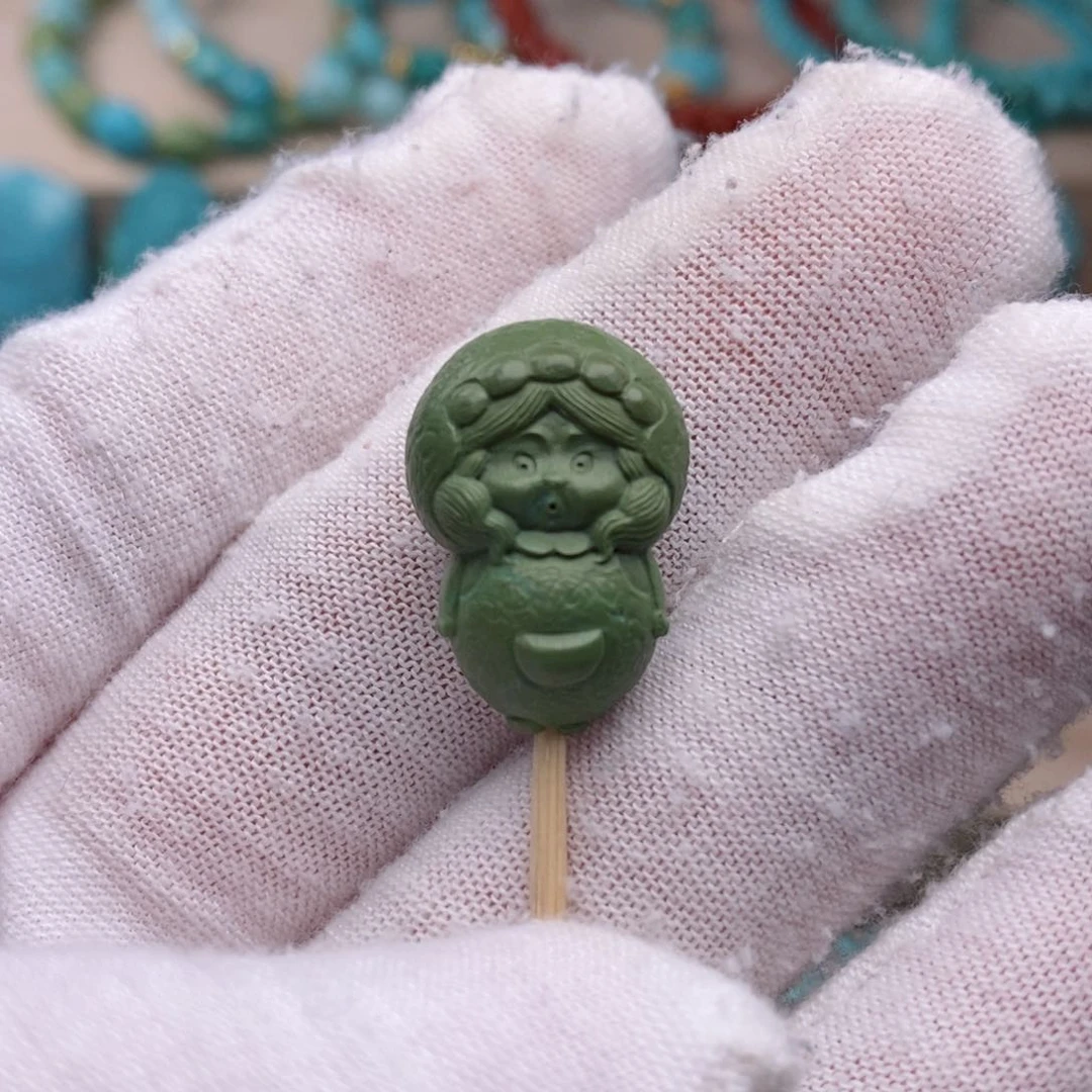 绿松石挂件未镶嵌