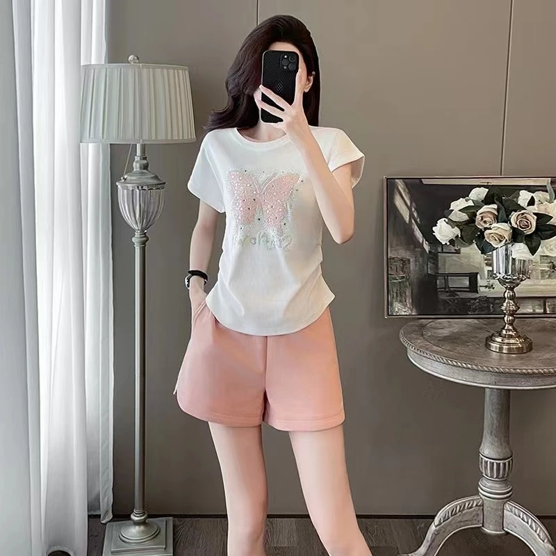 《满天星蝴蝶》满钻·两件套·套装7788#