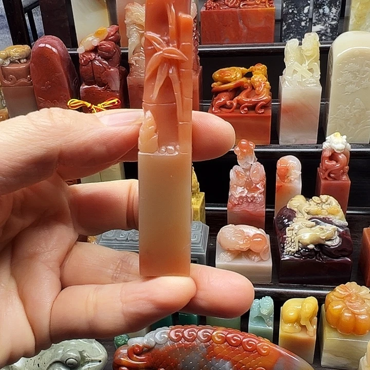 印石寿山石寿山石手工雕刻