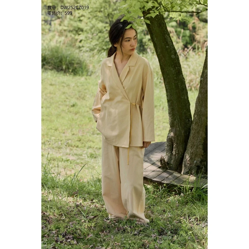 【梅子姐姐专属】朵朵可可 252-019 女款 2025 秋冬家居服套装