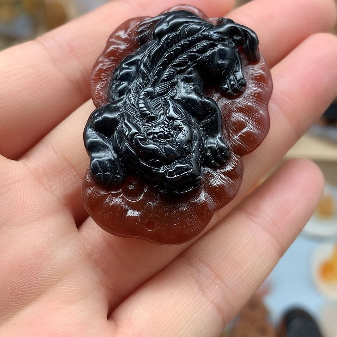 未镶嵌吊坠(赠链)玛瑙/玉髓
