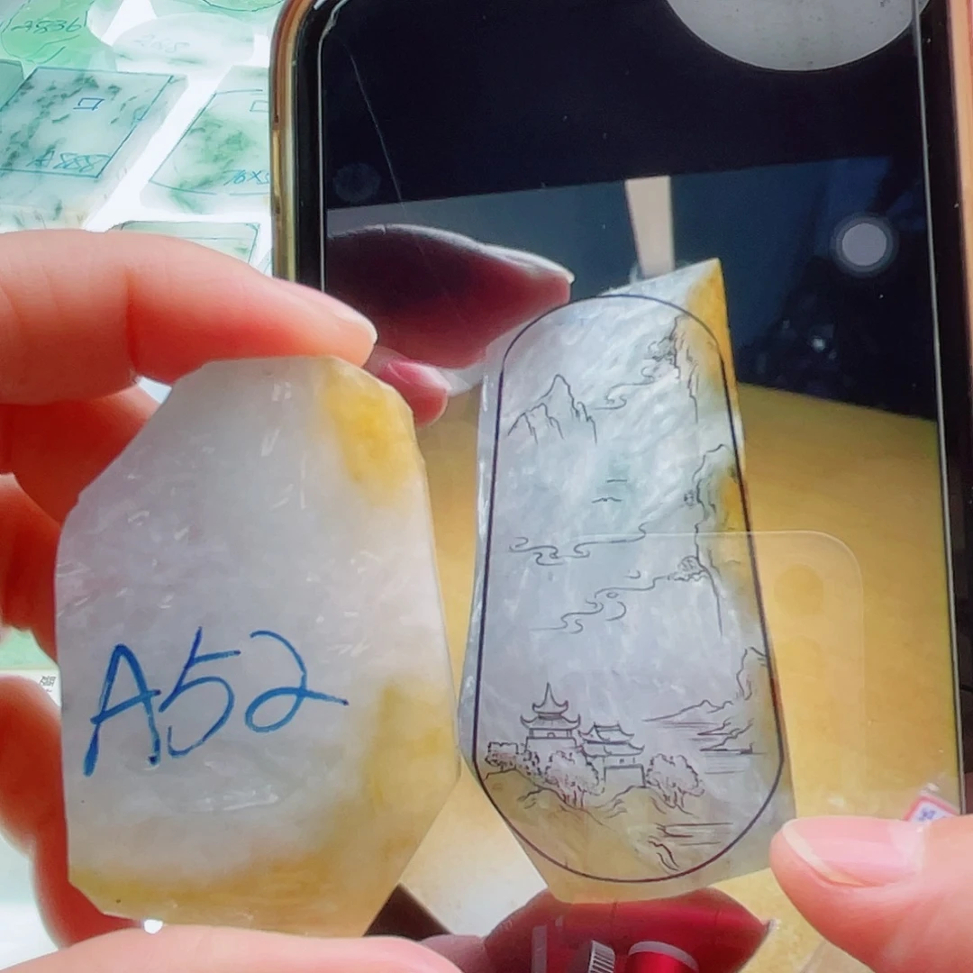 定制翡翠未镶嵌天然缅甸翡翠A货