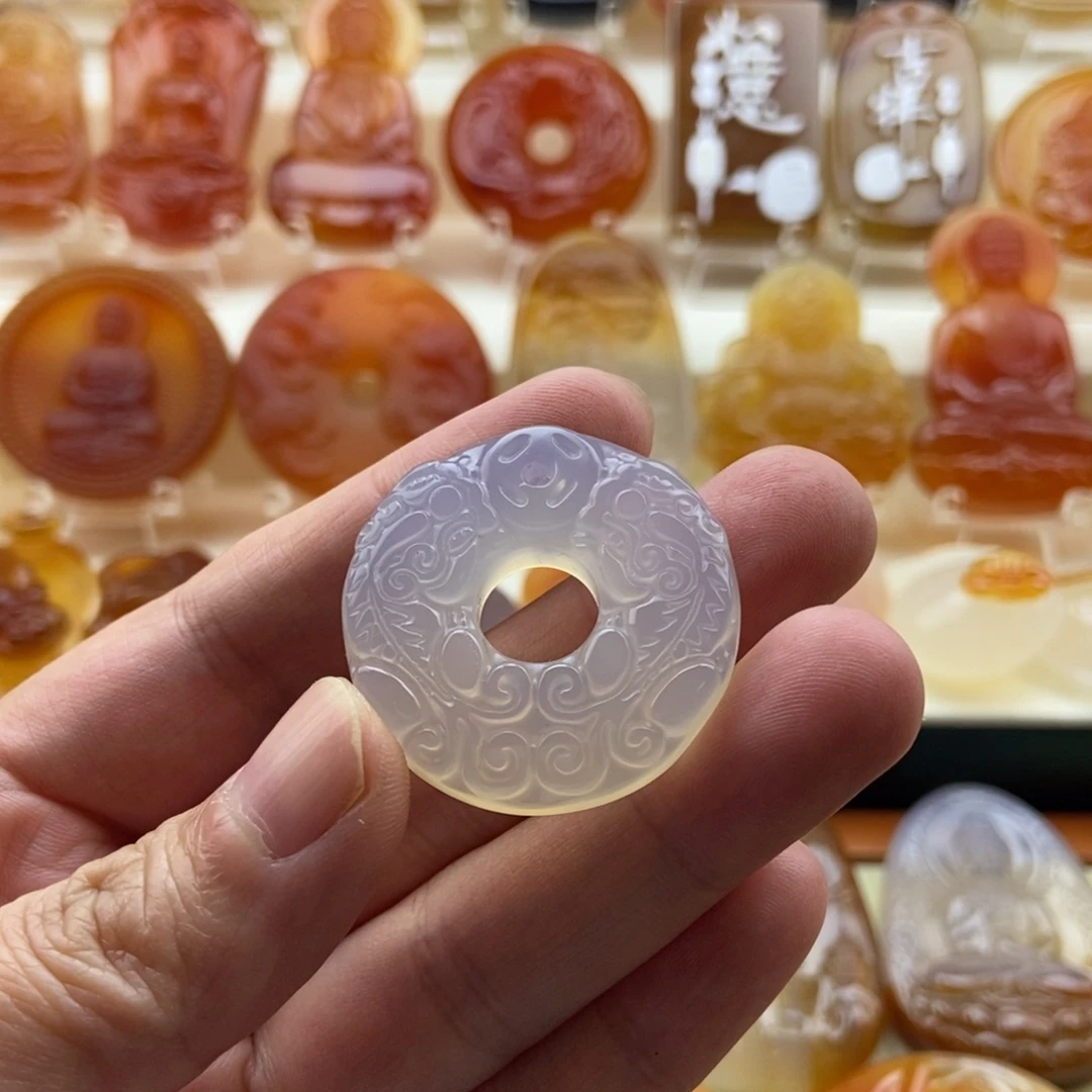 玛瑙/玉髓未镶嵌颈饰