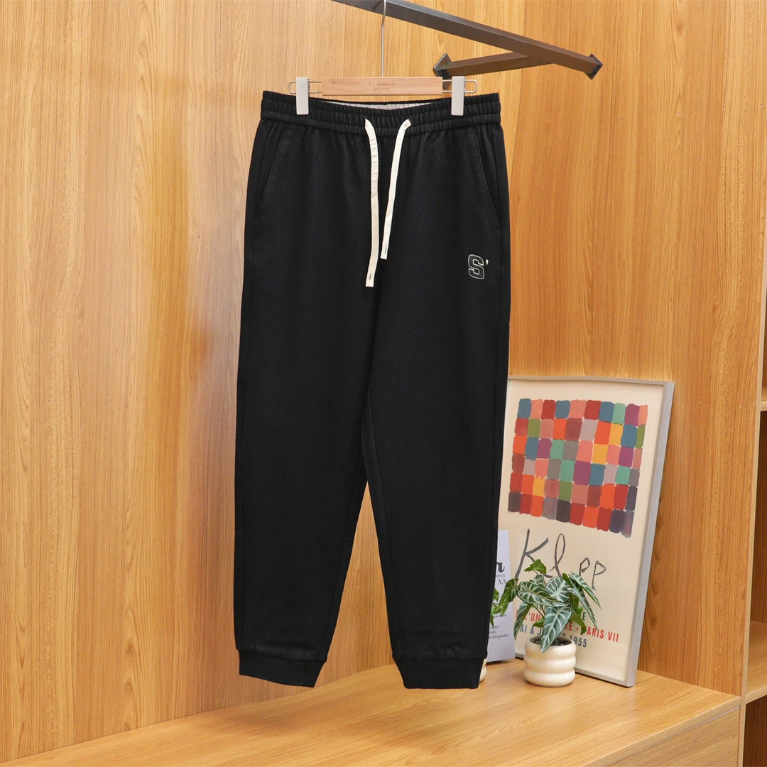 【退货补运费】品牌撤柜加绒加厚灯芯绒束脚直筒男士休闲裤3Y282