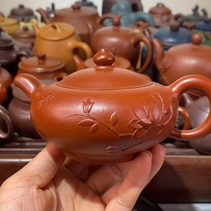 茶壶紫砂微瑕处理一把