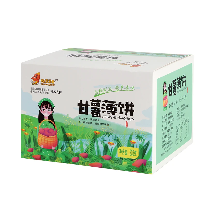 【家乡味道】甘薯薄饼（家庭装）
