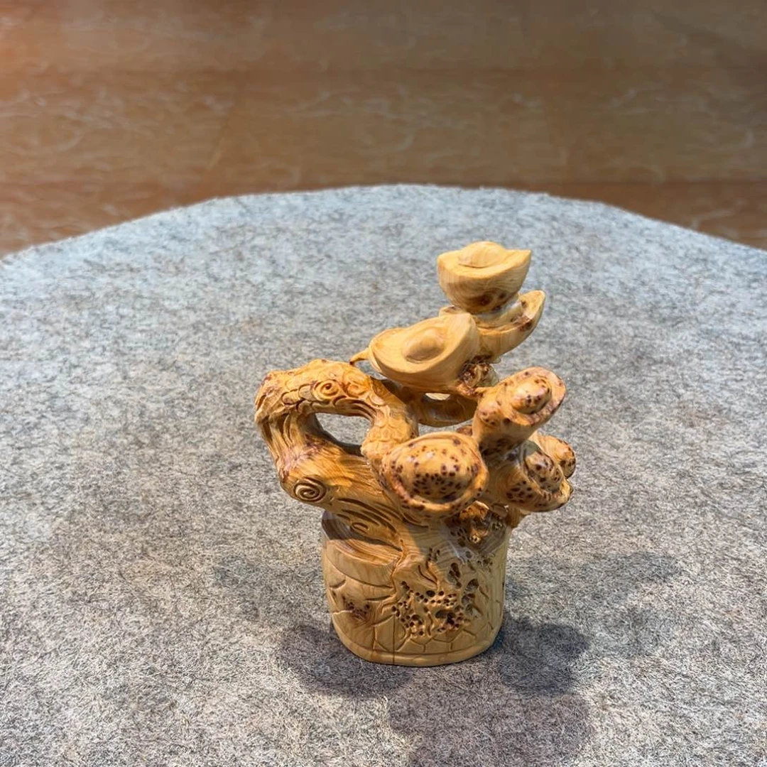 柏木（崖柏）根雕摆件工艺品