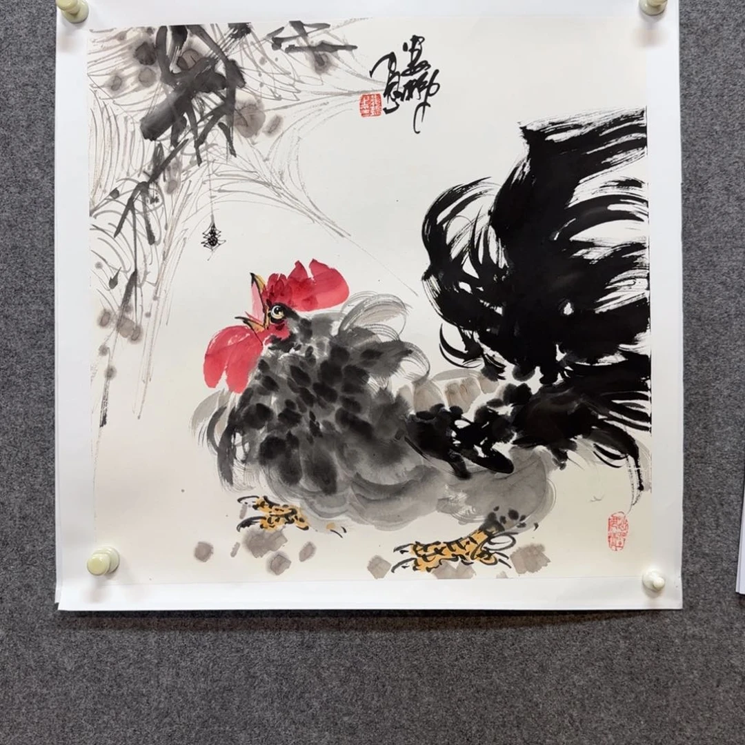 国画娄鹏老师手绘作品