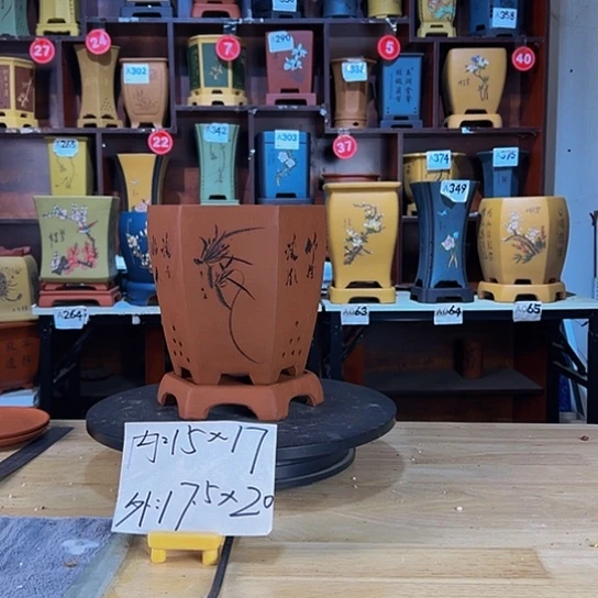 【闪购商品】紫砂花盆