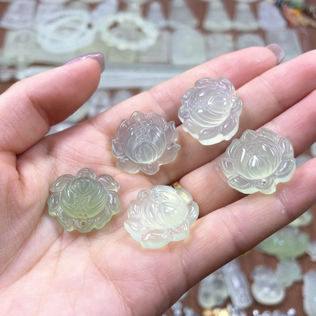 蛇纹石玉未镶嵌多样性随机发一