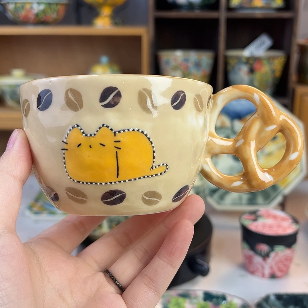 瓷原创手绘高温釉下彩