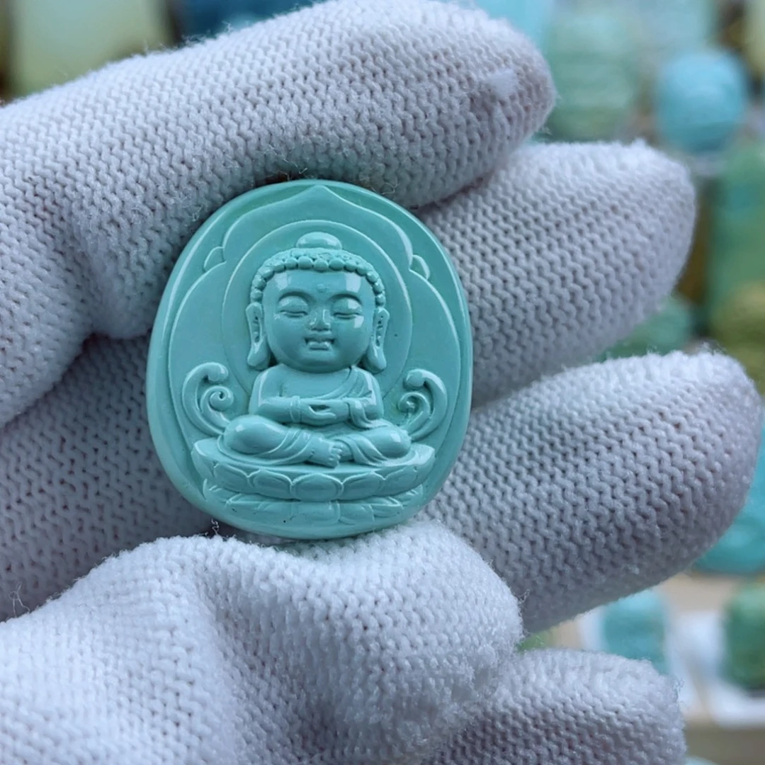 绿松石未镶嵌珠宝奇石