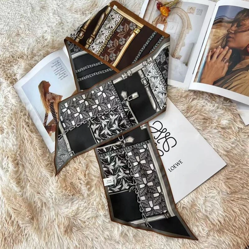 【八仙过海】桑蚕丝丝巾F价