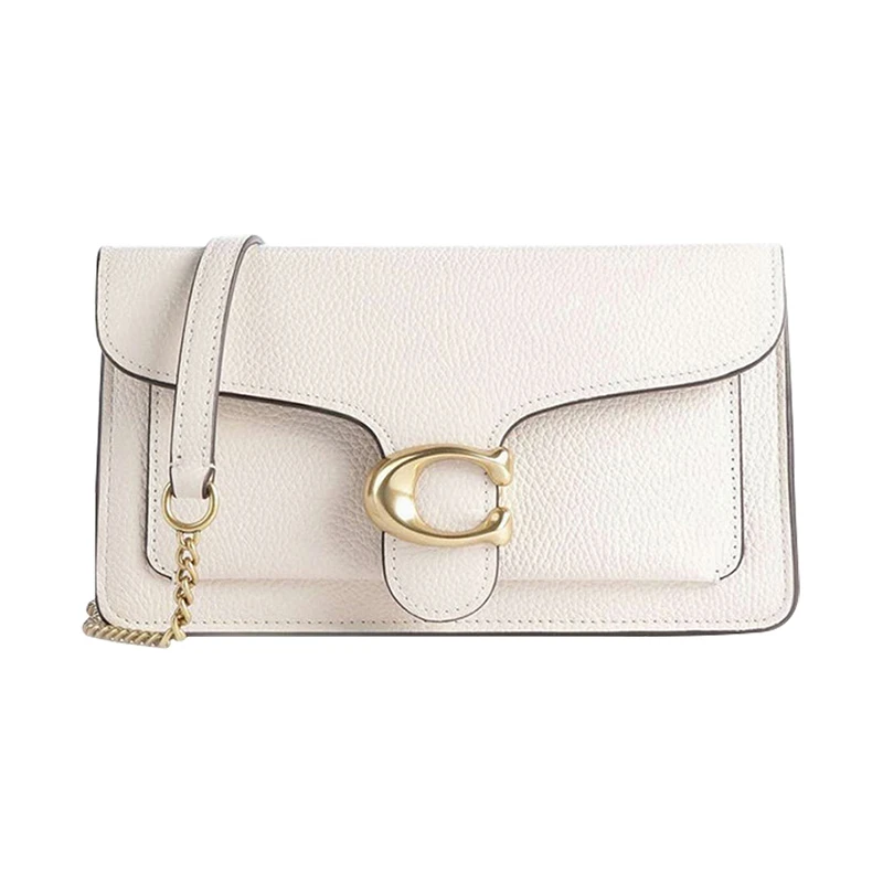 COACH 蔻驰 Tabby20 五金链条抛光鹅卵石纹 单肩包斜挎包手拿包